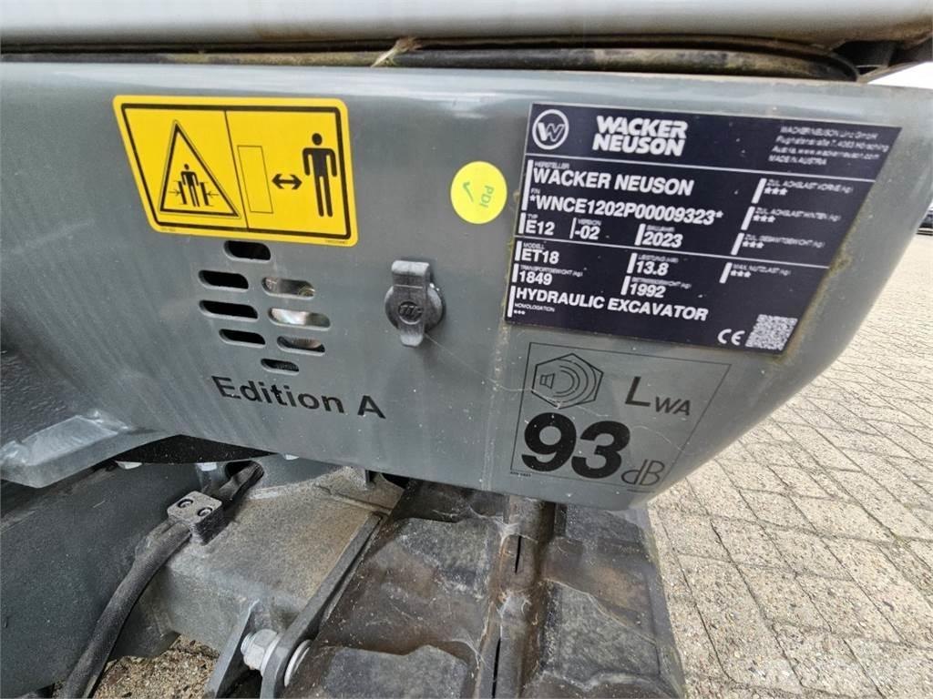 Wacker ET 18 Mini rýpadlá < 7t