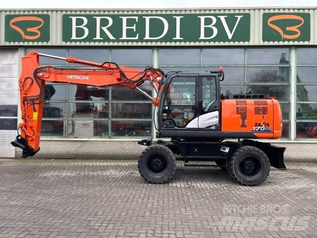 Hitachi ZX 170 W-6 Kolesové rýpadlá