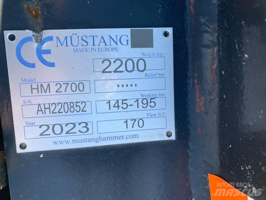 Mustang HM2700 Búracie kladivá / Zbíjačky