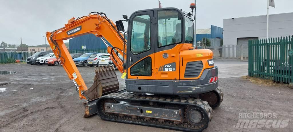 Doosan DX85-3 Mini rýpadlá < 7t