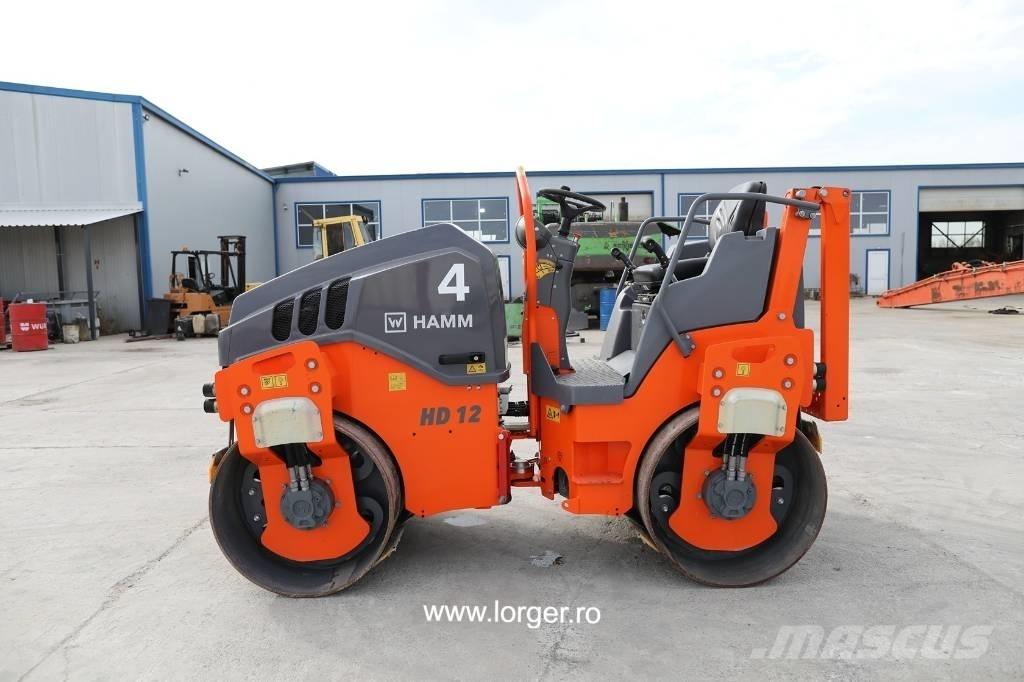 Hamm HD 12 VV Tandemové valce