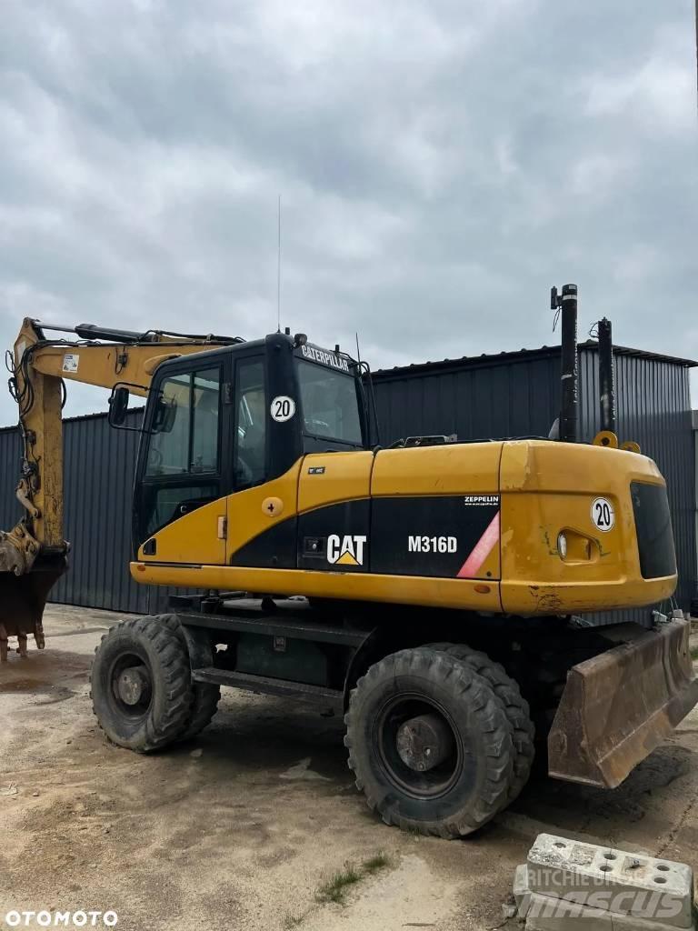 CAT M 316 D Kolesové rýpadlá