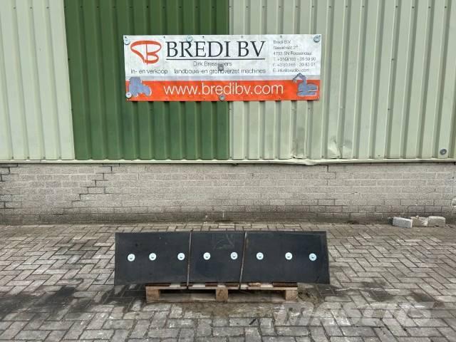  Rubberschuif 1,67 M Snežné pluhy, predné snežné radlice