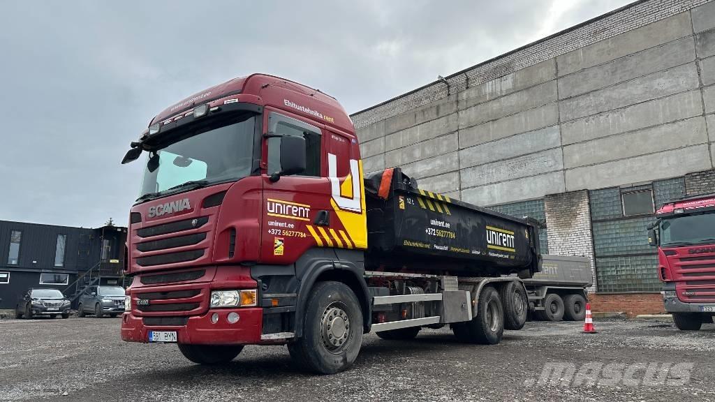 Scania R 480 Hákový nosič kontajnerov