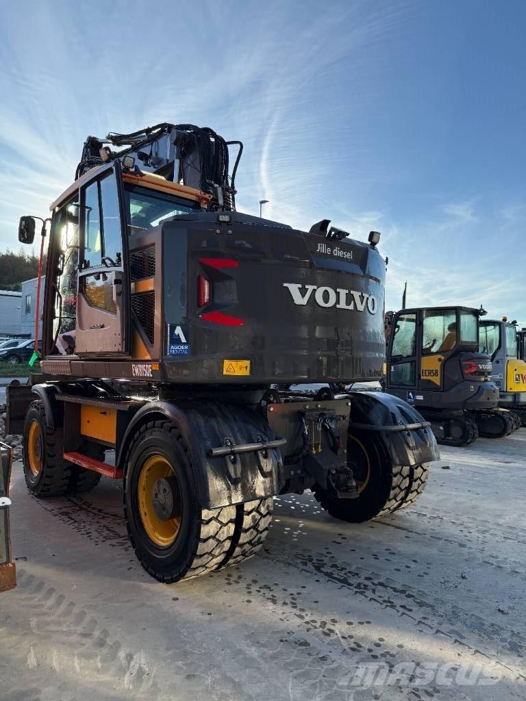 Volvo EWR 150 E Kolesové rýpadlá