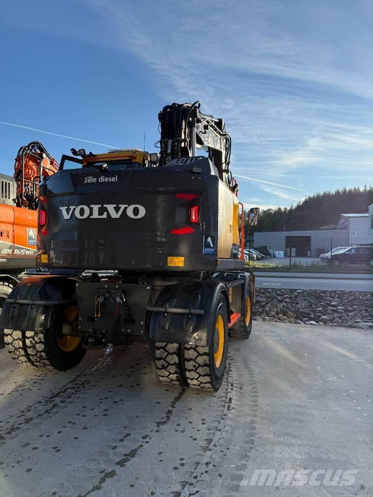 Volvo EWR 150 E Kolesové rýpadlá