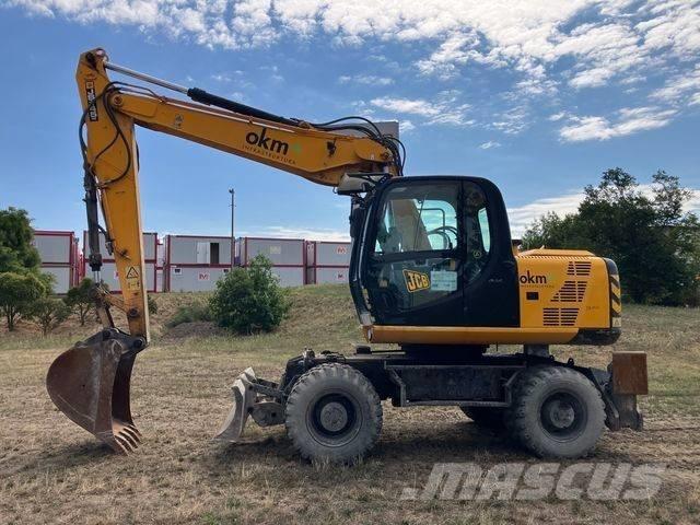 JCB JS 145 W Kolesové rýpadlá