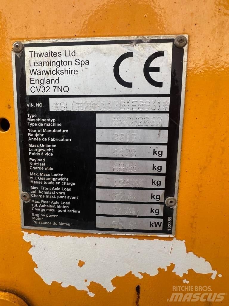 Thwaites MACH 2062 Kĺbové nákladné autá