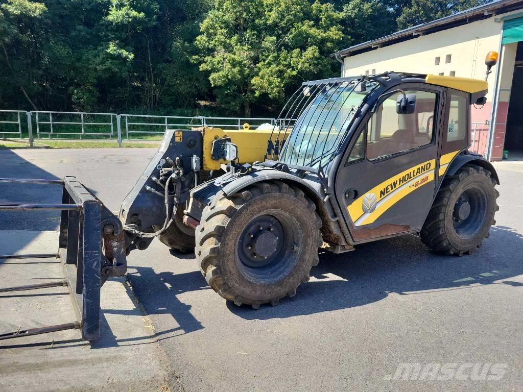 New Holland TH 6.28 Teleskopické nakladače pre poľnohospodárstvo