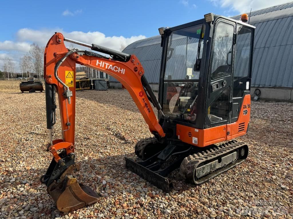 Hitachi ZX 19-5A CR Mini rýpadlá < 7t