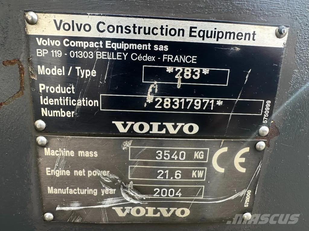 Volvo EC35 Mini rýpadlá < 7t