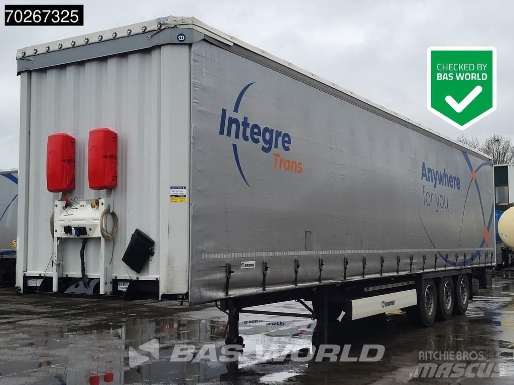Krone SD 3 axles Plachtové návesy