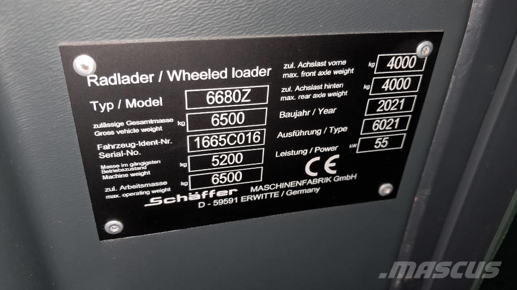 Schäffer 6680 Z Mininakladače