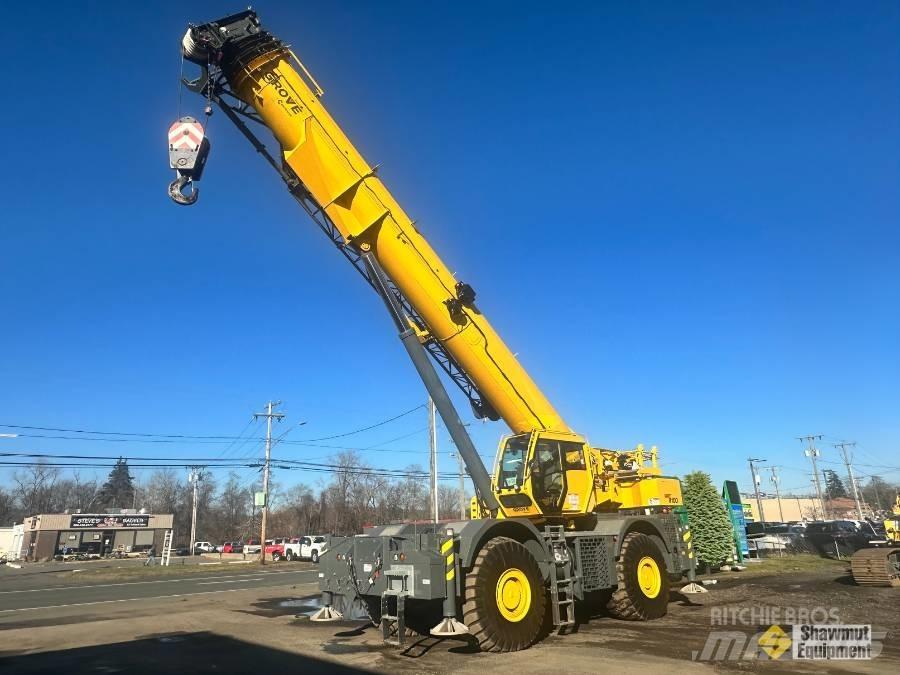 Grove GRT 8100 Žeriavy pre ťažký terén