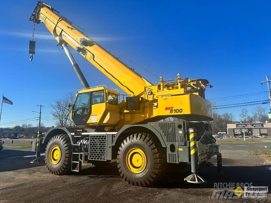 Grove GRT 8100 Žeriavy pre ťažký terén