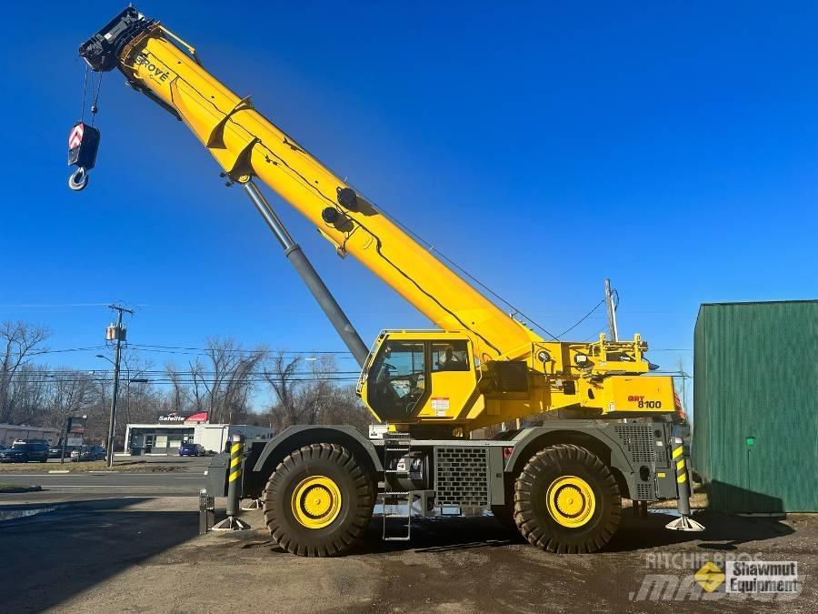 Grove GRT 8100 Žeriavy pre ťažký terén