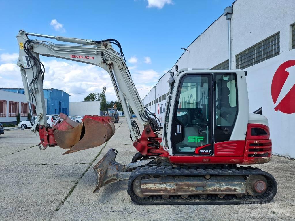 Takeuchi TB 290 - 2 Midi rýpadlá 7 t - 12 t