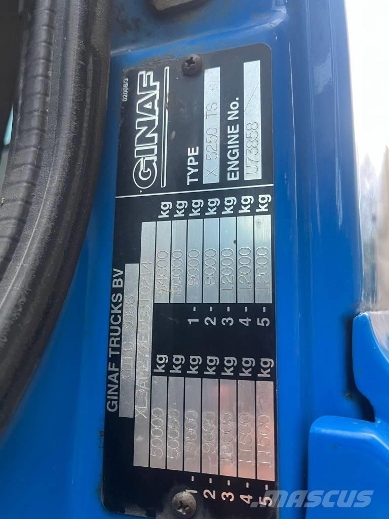 Ginaf X 5250 TS Stavebné miešačky