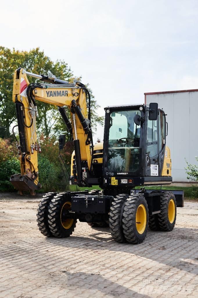 Yanmar B 75 W Kolesové rýpadlá