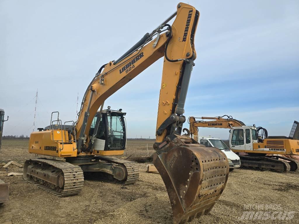 Liebherr R 924 Pásové rýpadlá