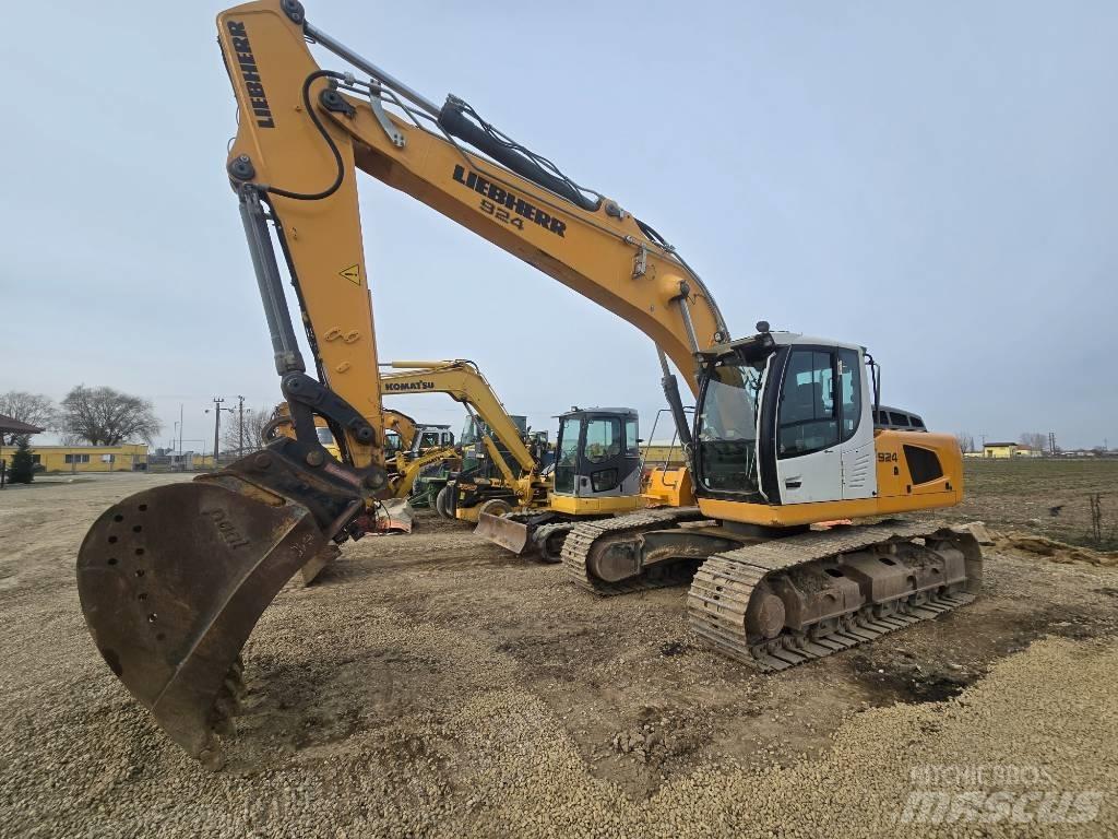 Liebherr R 924 Pásové rýpadlá
