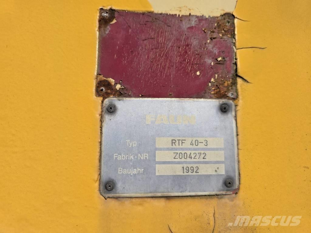 Faun RTF 40-3 Univerzálne terénne žeriavy