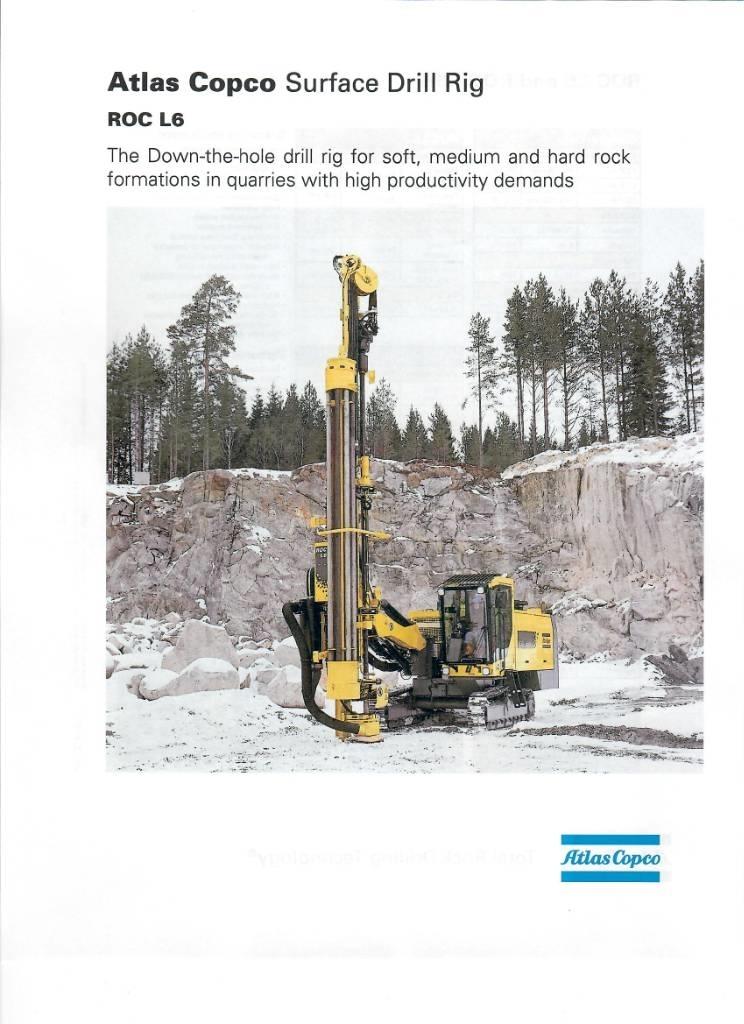Atlas Copco L6H Povrchové vrtné súpravy