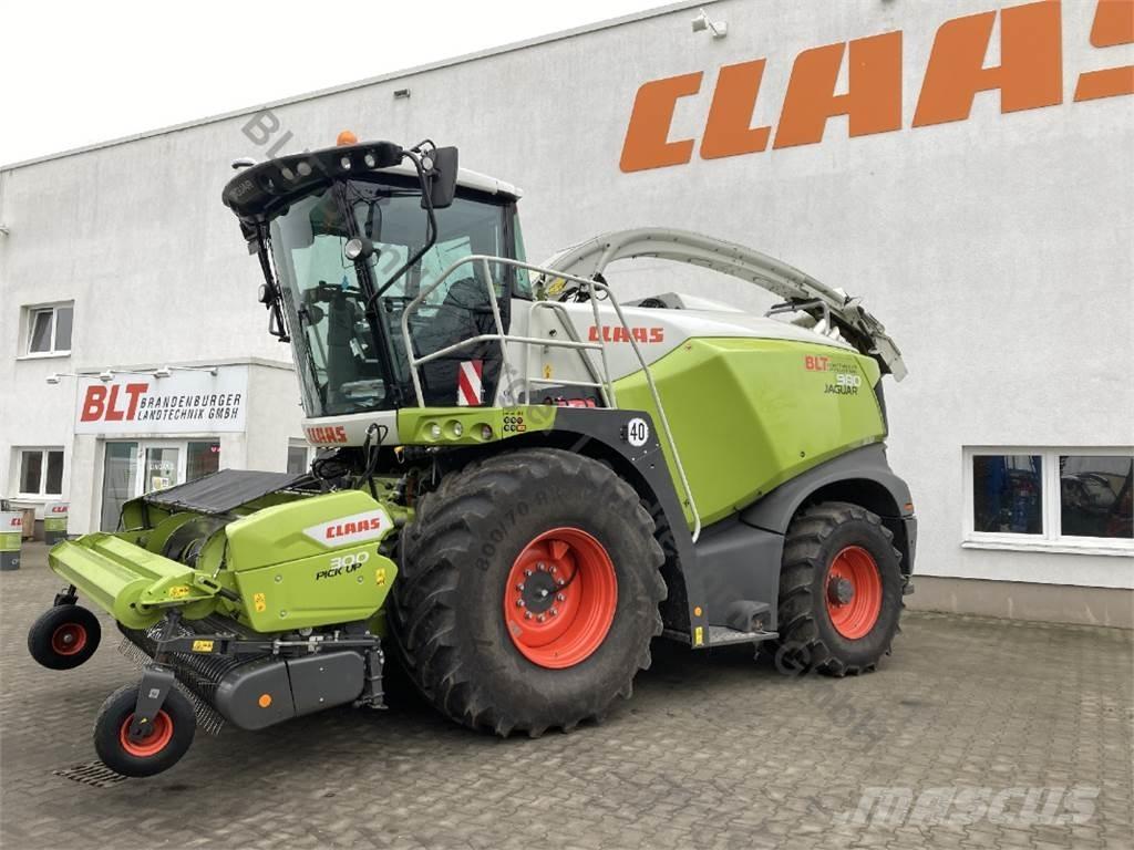CLAAS Jaguar 980 Žacie rezačky