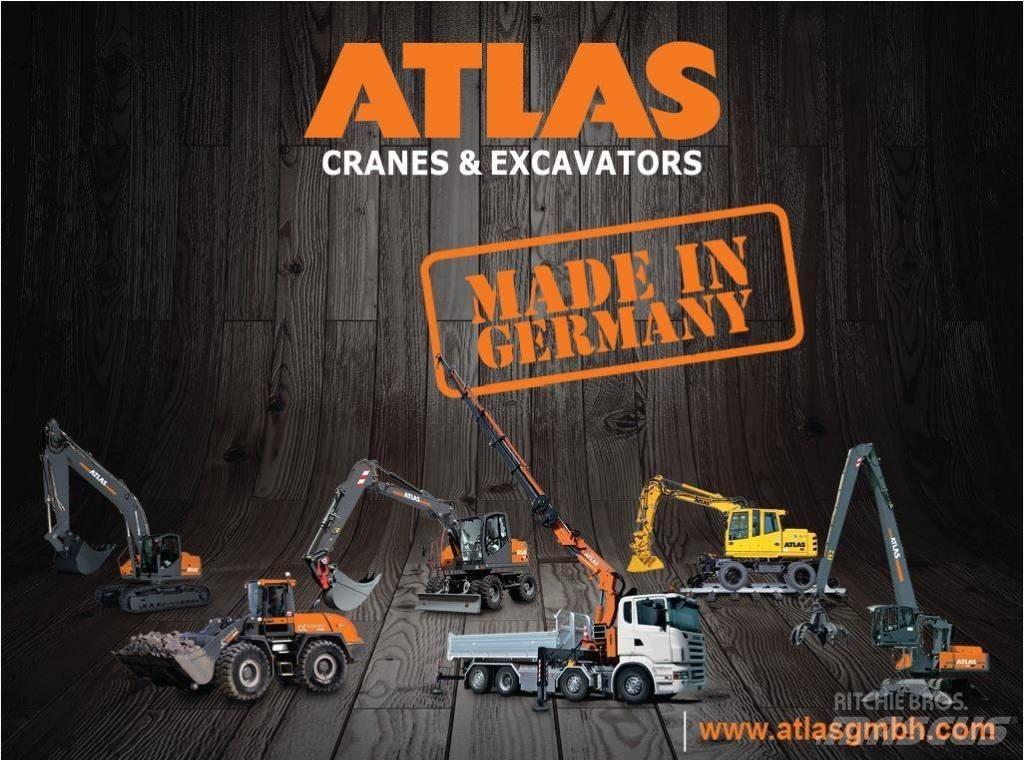 Atlas 155W Kolesové rýpadlá