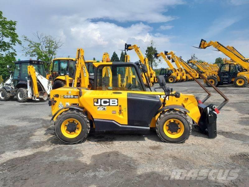 JCB 525-60 Teleskopické manipulátory