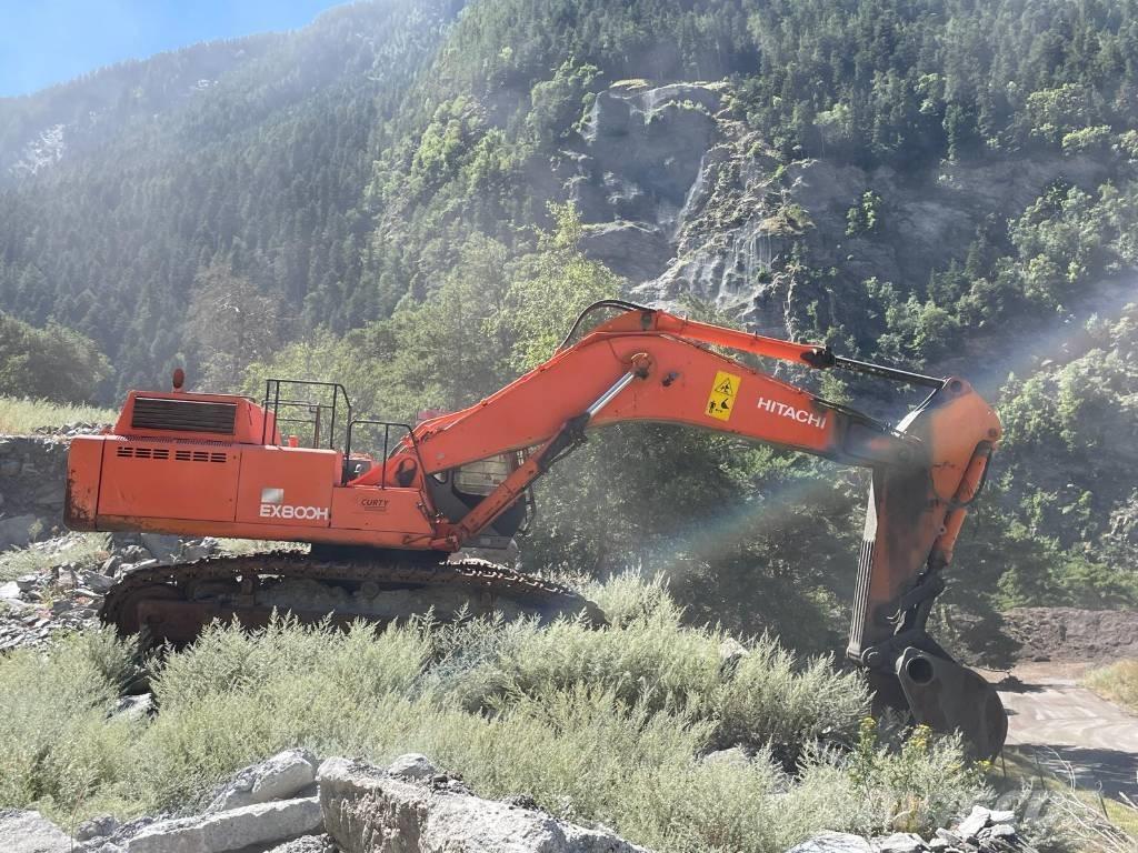 Hitachi EX 800 H-5 Pásové rýpadlá