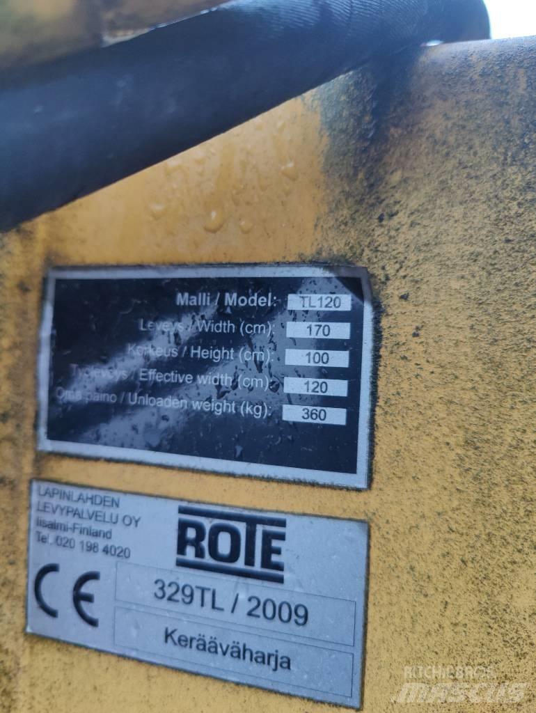 Rote 329/TL Kompaktné prídavné zariadenie pre traktory