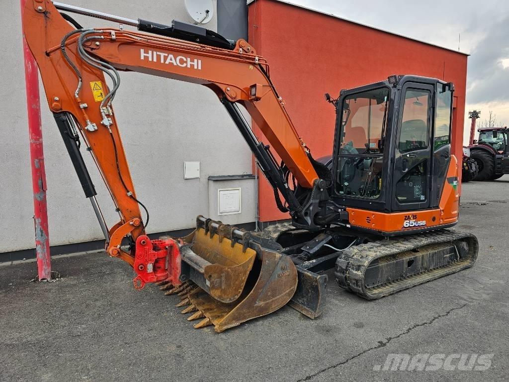 Hitachi ZX65 Pásové rýpadlá