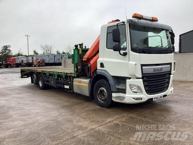 DAF CF 290 Valník s navijakom