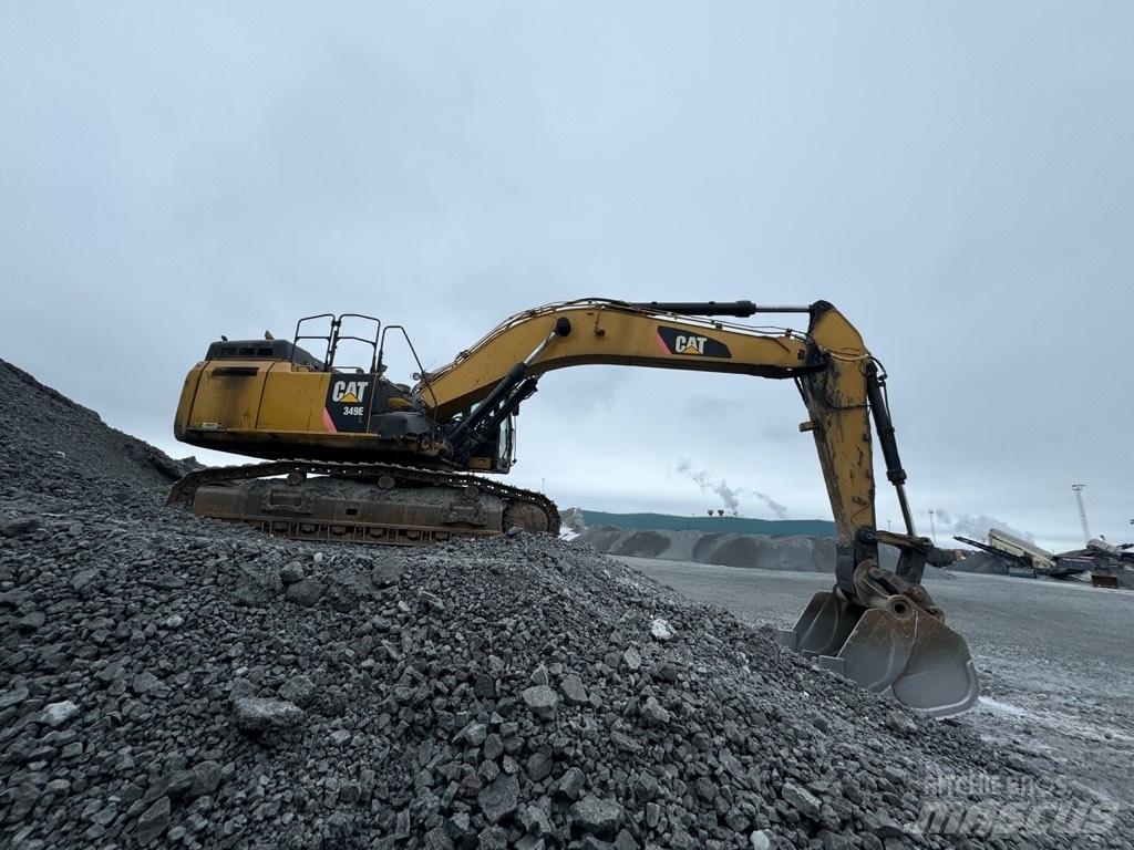 CAT 349 E Pásové rýpadlá