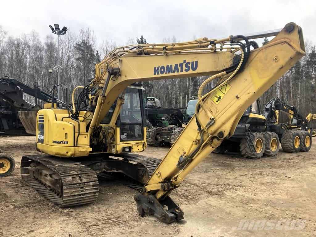 Komatsu PC 138 US-8 Pásové rýpadlá