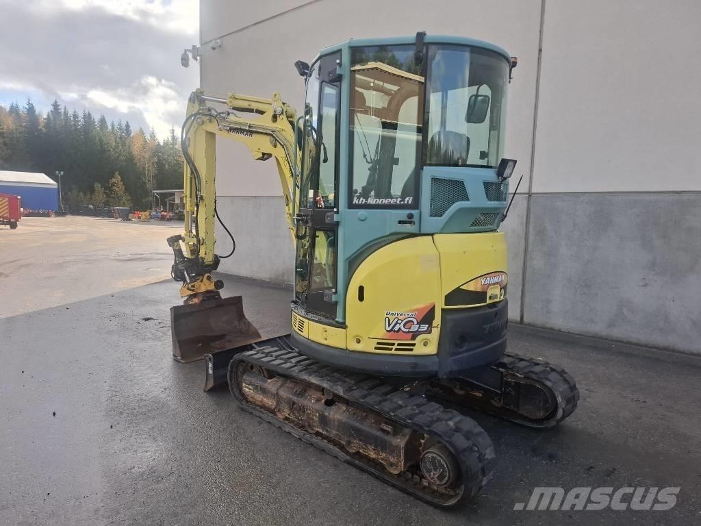 Yanmar Vio 33 U Mini rýpadlá < 7t