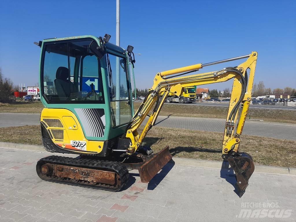 Yanmar SV 17 EX Mini rýpadlá < 7t