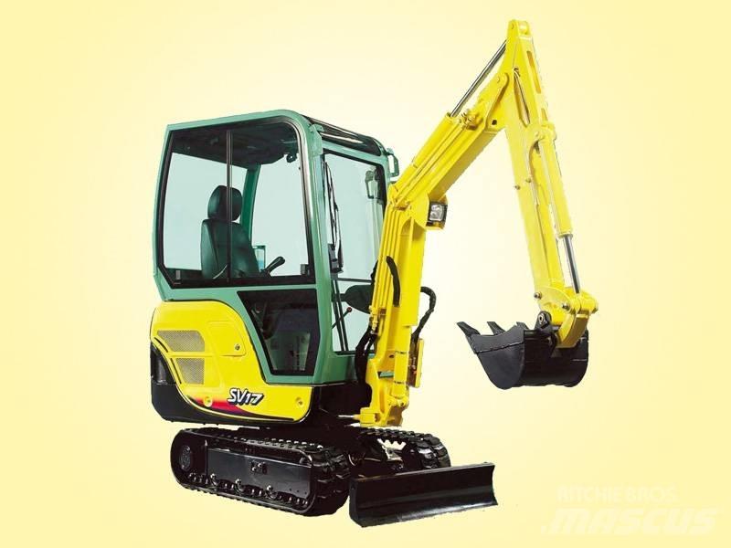 Yanmar SV 17 EX Mini rýpadlá < 7t