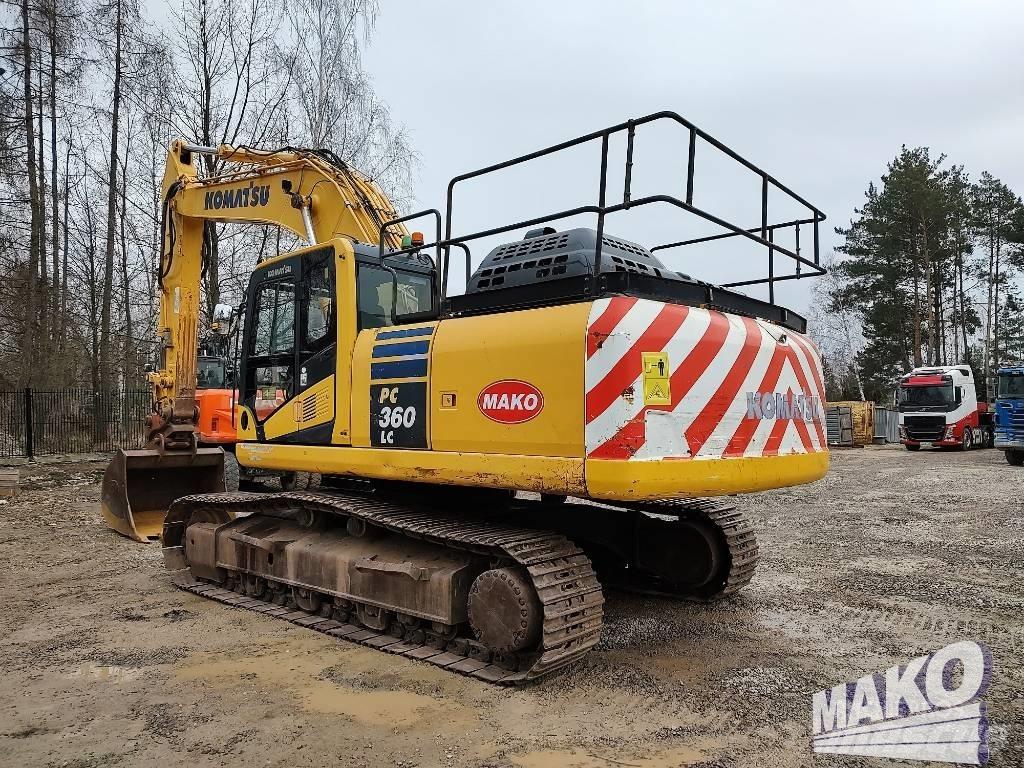 Komatsu PC 360 Pásové rýpadlá