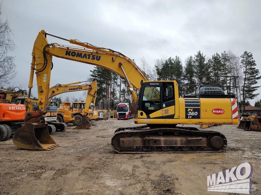 Komatsu PC 360 Pásové rýpadlá
