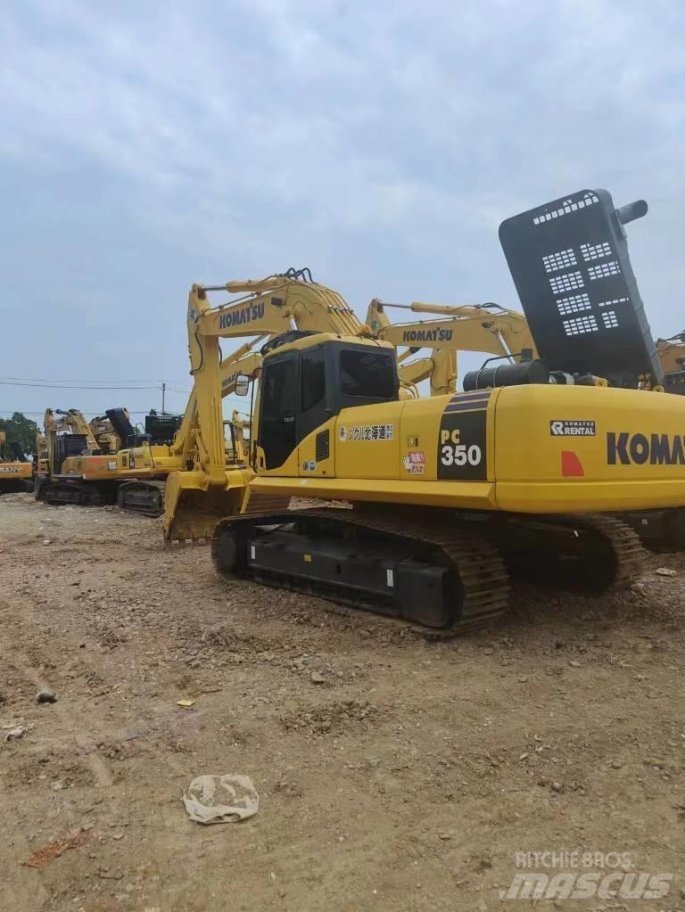 Komatsu PC350 Pásové rýpadlá