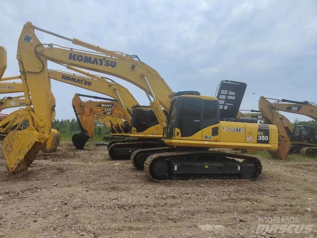 Komatsu PC350 Pásové rýpadlá