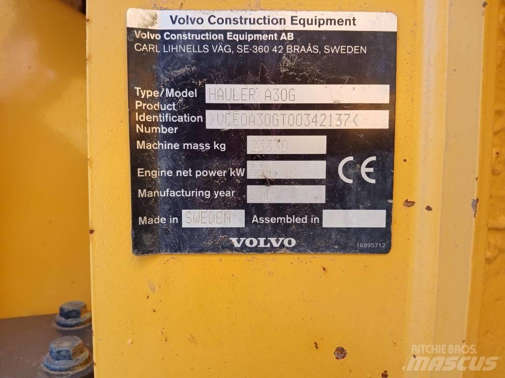 Volvo A 30 G Kĺbové nákladné autá