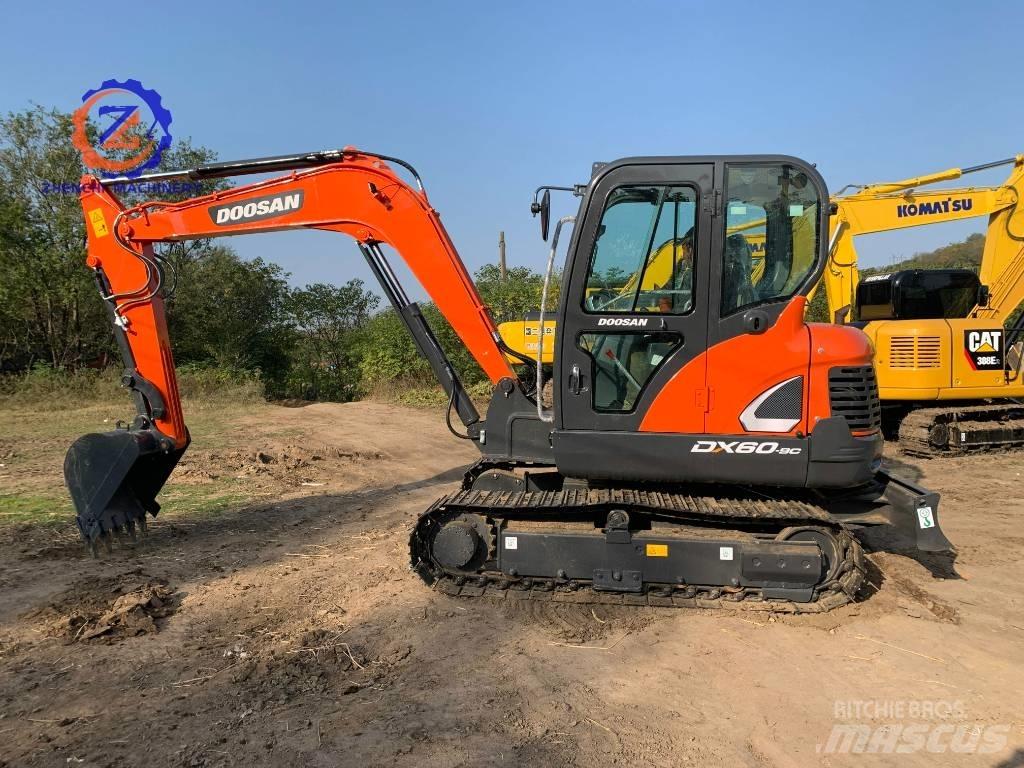 Doosan DX 60 Mini rýpadlá < 7t