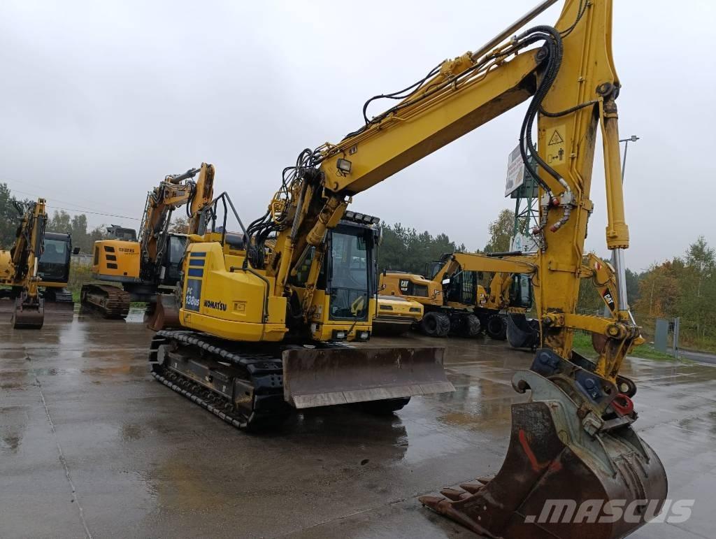 Komatsu PC 138 US-11 Pásové rýpadlá