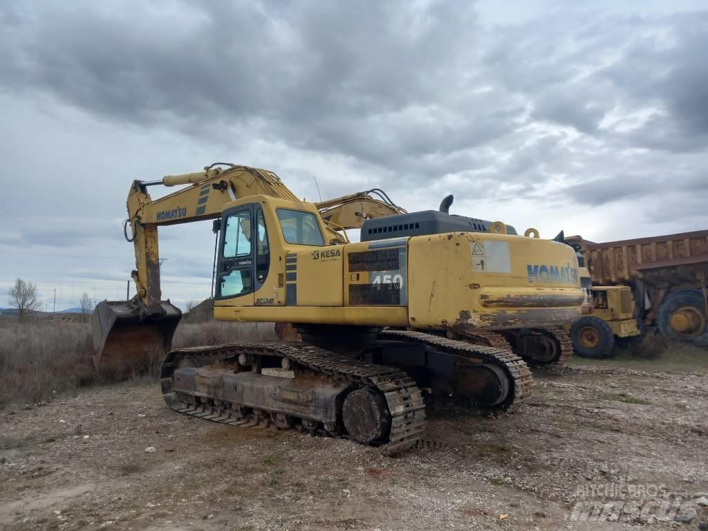 Komatsu PC450LC Pásové rýpadlá
