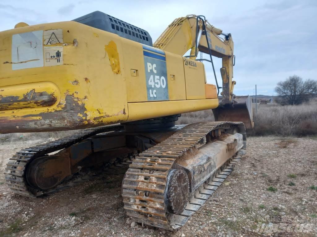 Komatsu PC450LC Pásové rýpadlá