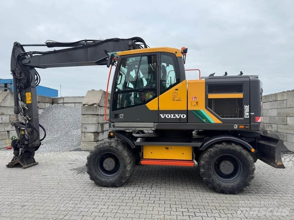 Volvo EW160 E Kolesové rýpadlá