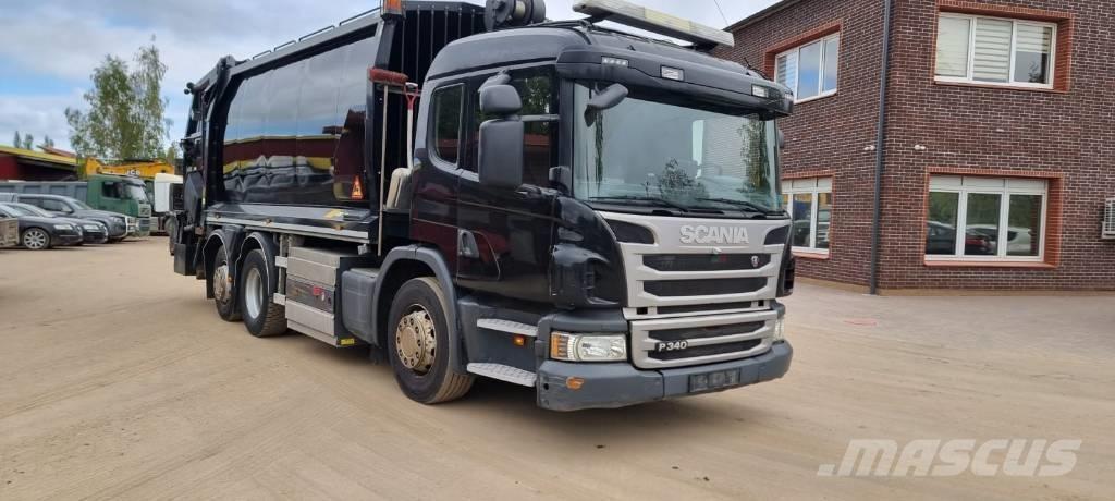 Scania P 340 Gas Smetiarske vozidlá